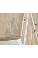 Bristol White 2B, szeroka komoda 3-drzwiowa