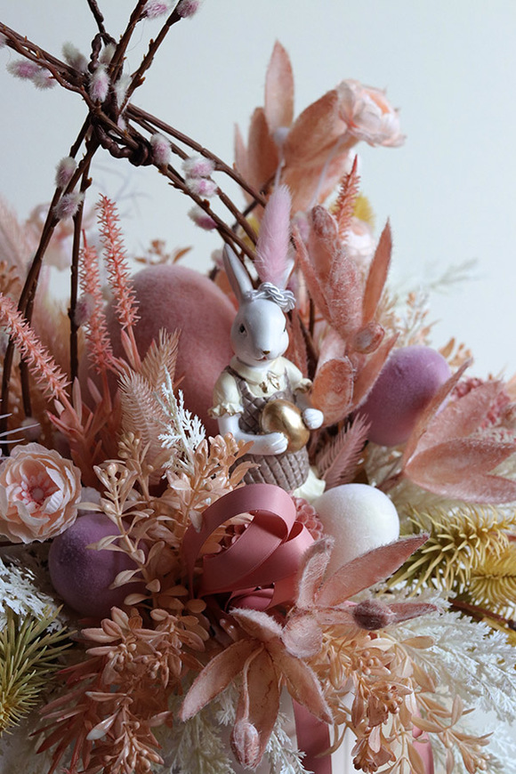 Bunny Cottage, flowerbox wielkanocny