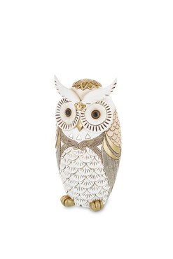 Owl Glamour, figurka sowa B, wys.19.5cm