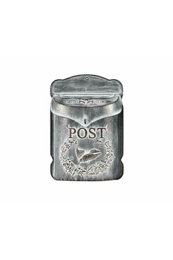 Grigio skrzynka na listy srebrna, wym.27.5x10.3x39.5cm