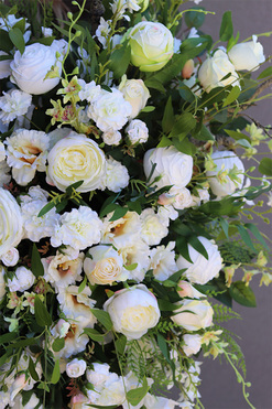 Biel Exclusive, kompozycja nagrobna w misie, wym.65x95cm 