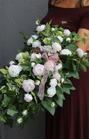 Meluzyna Angels, dekoracja nagrobna na plastrze drewna