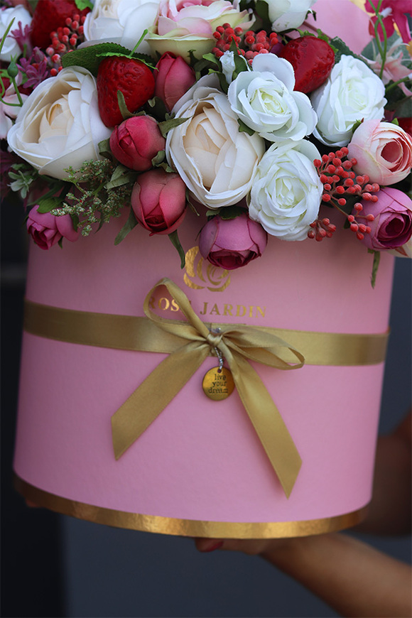 Candy, flowerbox z pokrywką