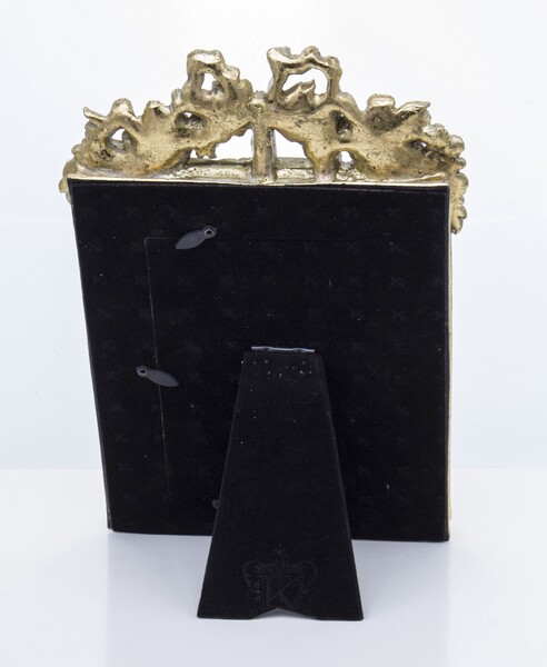 Royal Mirror, złota ramka na zdjęcia, wym.27x18cm 