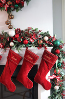 Christmas Exclusive 2, świąteczna girlanda na kominek