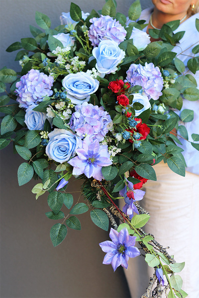 Ollenia dekoracja / wiązanka nagrobna