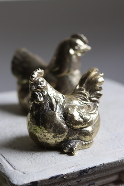 OD RĘKI Easter Rooster, figurka wielkanocna, kurka, wys.11cm