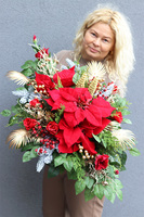 Red Winter, komplet dekoracji nagrobnych