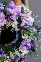 Gretta Violet, wieniec nagrobny z dedykacją