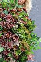 Mortario Luiza, duża wiązanka nagrobna