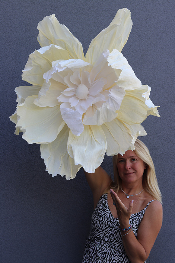 Paper Flower, ręcznie robiony kwiat papierowy