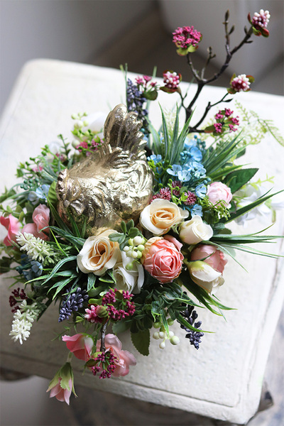 Kurka na Grzędzie, stroik wielkanocny