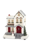 Mokki świąteczna dekoracja domek LED