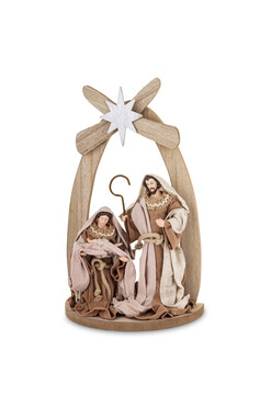 Bethlehem C, świąteczna figurka dekoracyjna szopka, wys.39cm