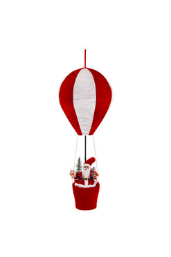 Balloon Xmas, zawieszka świąteczny balon A, wys.94cm