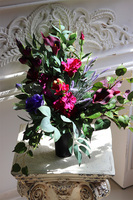 Angelo Purple&Gold 2, bukiet nagrobny we wkładzie