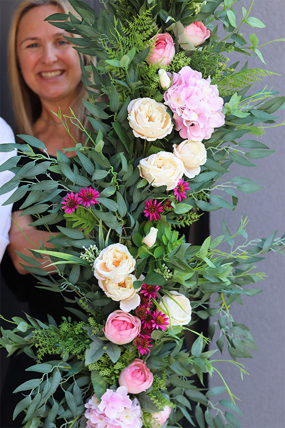 Polena Delice, girlanda kwiatowa