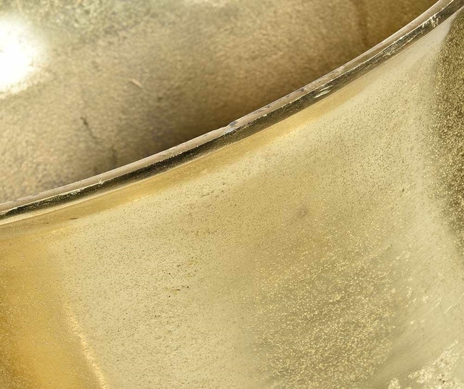 Deluxe puchar A, złoty metalowy puchar, wymiary: 38x38x52cm