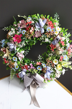 Easter Mood, wianek na drzwi, śr.30cm 