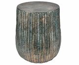 OD RĘKI GoldLine, stołek metalowy / stolik, wym.50x50x60.5cm 