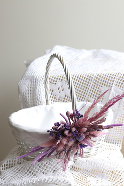 OD RĘKI Easter Homey, dekorowany koszyczek wielkanocny, wys.28cm