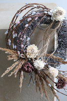 Boho House, wiosenny wianek z baziami