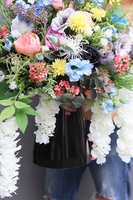 Leossa Rainbow, bukiet nagrobny we flakonie