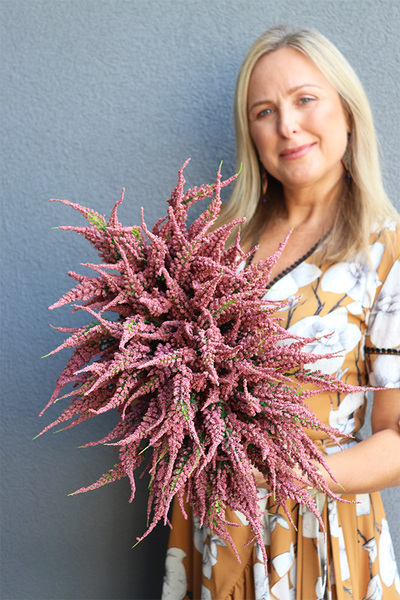 Wrzosowisko Fiolet, kompozycja kwiatowa w donicy