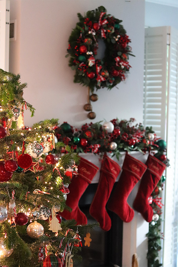 Christmas Exclusive 2, świąteczna girlanda na kominek