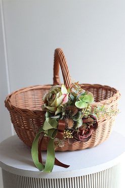 Dubajski, dekorowany koszyczek wielkanocny, wys.33cm