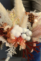 Unit, stroik zimowy w miedzianym naczyniu