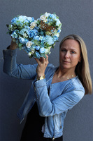 Blue Heart, serce nagrobne z dedykacją