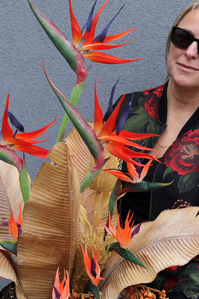 Strelicja Canyon, nowoczesna kompozycja kwiatowa