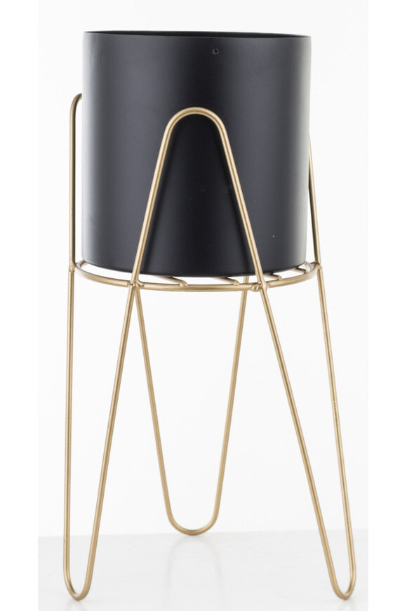 Andre A, metalowa osłonka w stojaku kwietnik