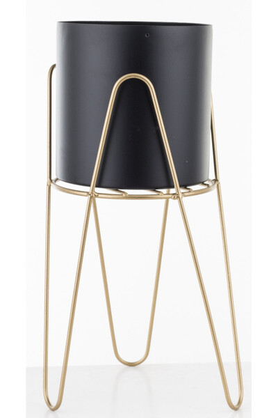 Andre A, metalowa osłonka w stojaku kwietnik