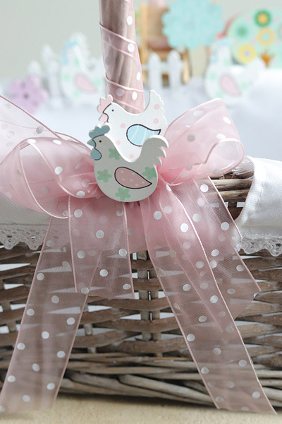 U Drzwi, dekorowany koszyczek wielkanocny