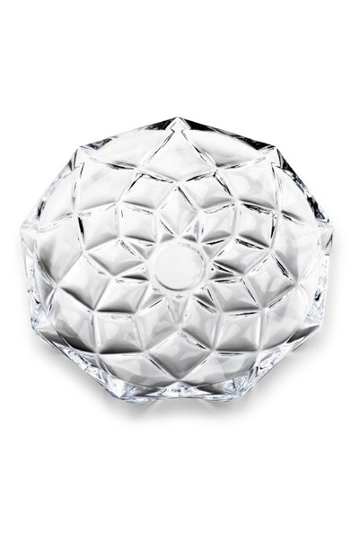 Flamenco Crystal, szklany talerz do serwowania