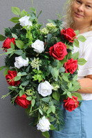 Sempre Poloniae, okazała wiązanka nagrobna patriotyczna