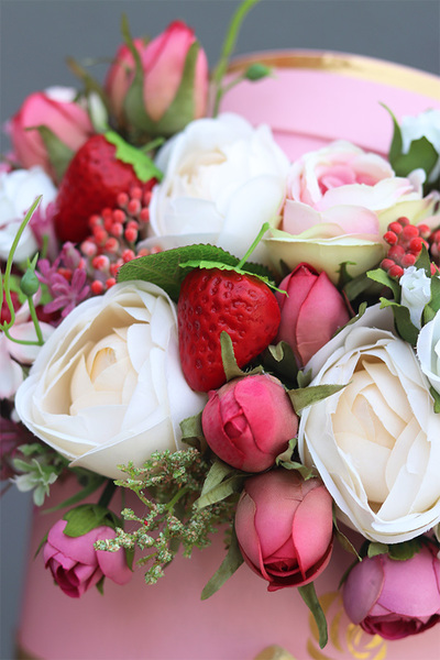 Candy, flowerbox z pokrywką