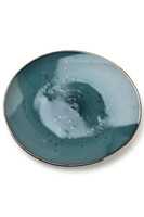 Nature Emerald, ceramiczny talerz, śr.28cm