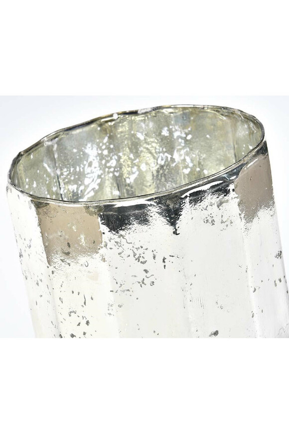 Barok Old 1A lampion srebrny szklany