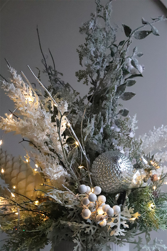 Lokomotywa Landia, zimowa kompozycja w osłonce