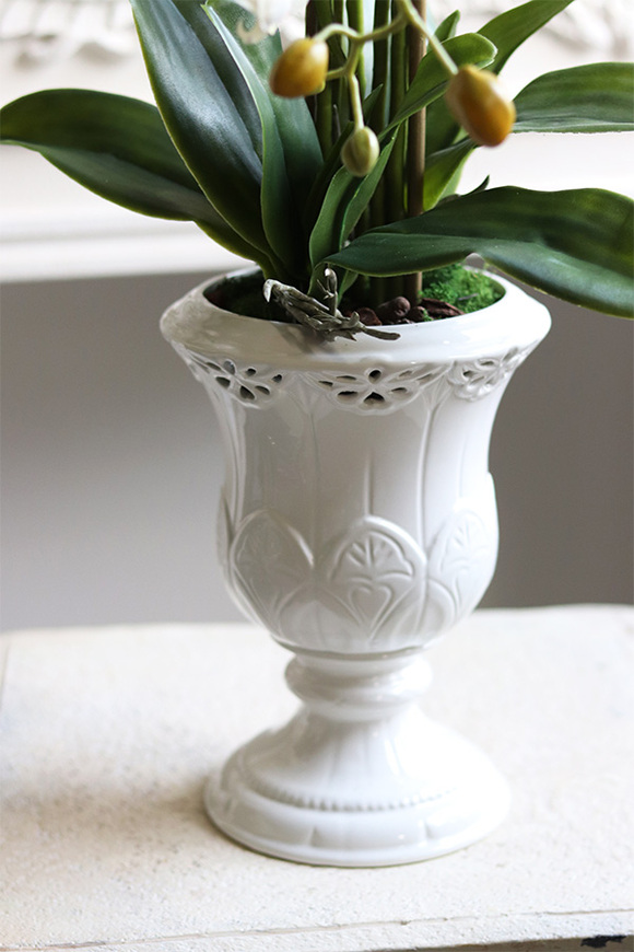 Ydetta Ażur na nodze, storczyk w ażurowej donicy