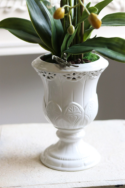 Ydetta Ażur na nodze, storczyk w ażurowej donicy