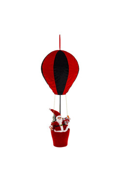 Balloon Xmas, zawieszka świąteczny balon B, wys.94cm
