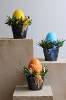 Easter Egg Yellow, stroik wielkanocny z jajem