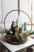 Miracolo Gold Ornamenti, stroik bożonarodzeniowy