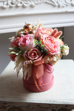 Montana Morelli, welurowy flowerbox, wys.21cm 