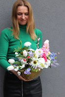 Pink&Pastels, wiosenna kompozycja kwiatowa