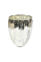 Barok Old 3 lampion srebrny szklany